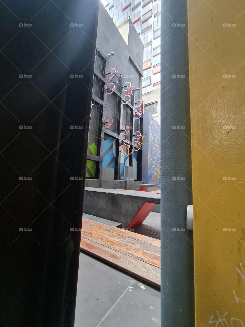 Melbourne CBD Building Artwork