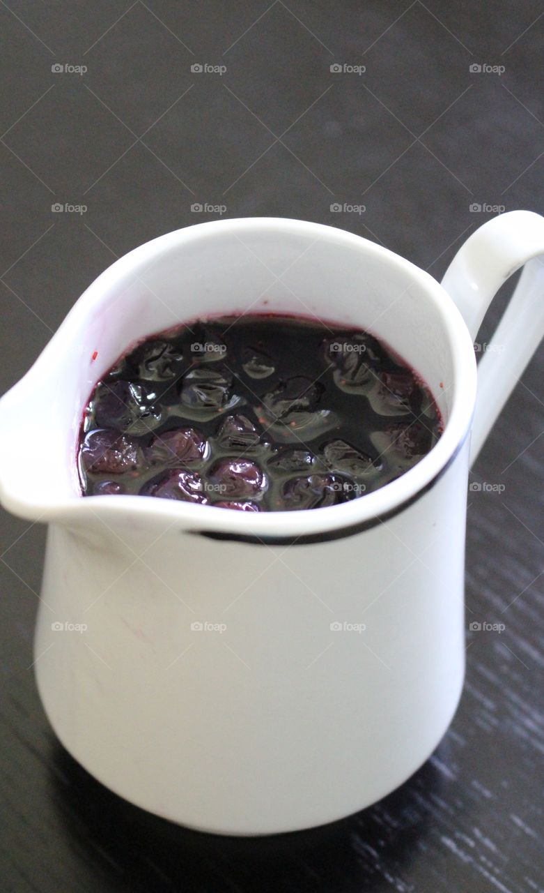 blueberry sauce