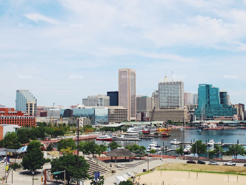 Baltimore skyline 