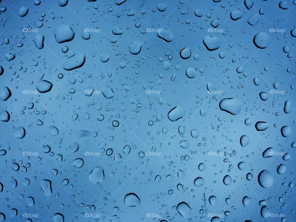 blue rain