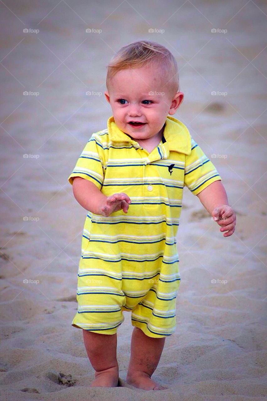 Barefoot in the Sand