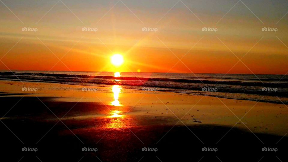 sunrise on the Atlantic ocean glorious mother nature