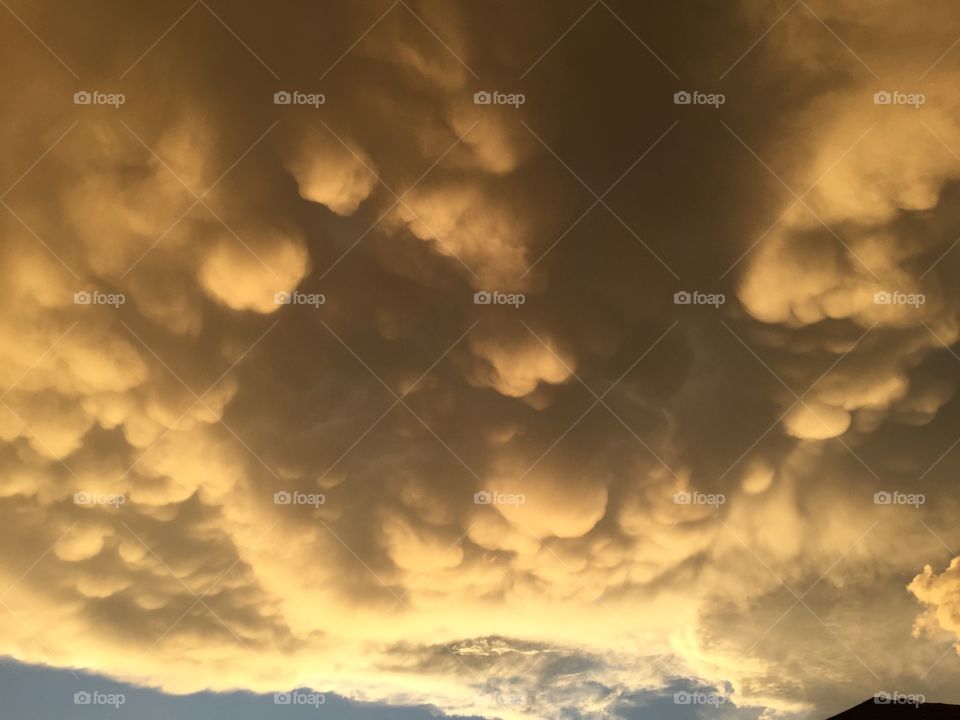 West Texas storm clouds 