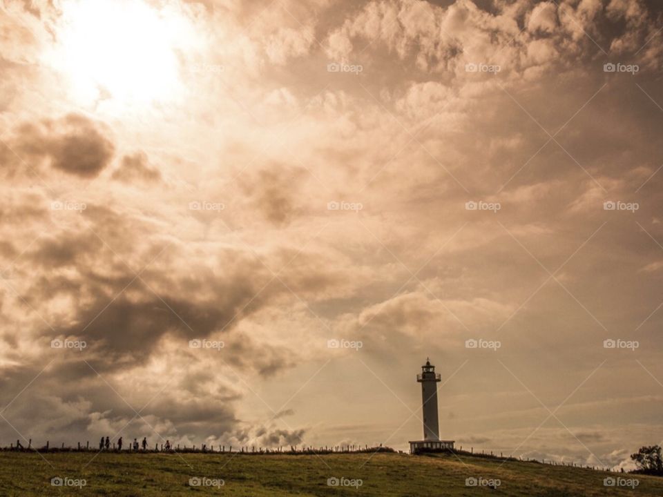 Sunset at the lighthouse