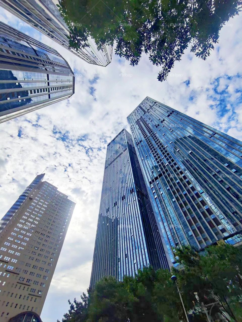 This photo was taken outside of my company.