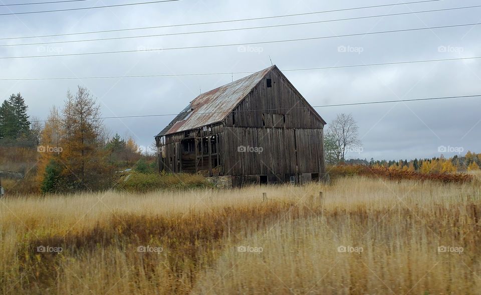 Old Barn in Northern Ontario