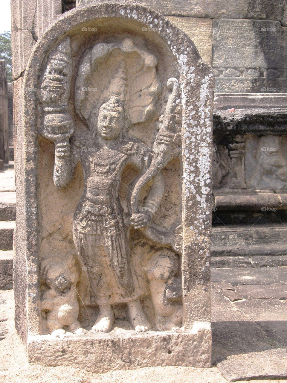statue ancient carving sri lanka by jpt4u
