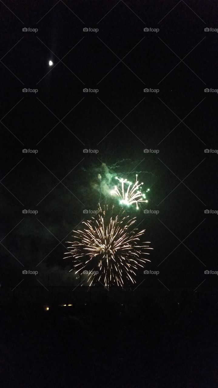 Fireworks, Festival, Christmas, Flame, Explosion