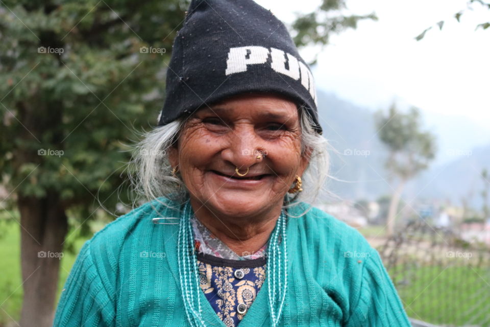 I was wandering here and there for photography and she was there saying why don't you take my photo but make it sure you will develop it and give it to me π