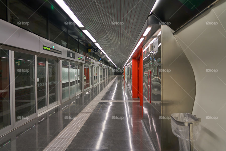 Underground Station in L'Hospitalet