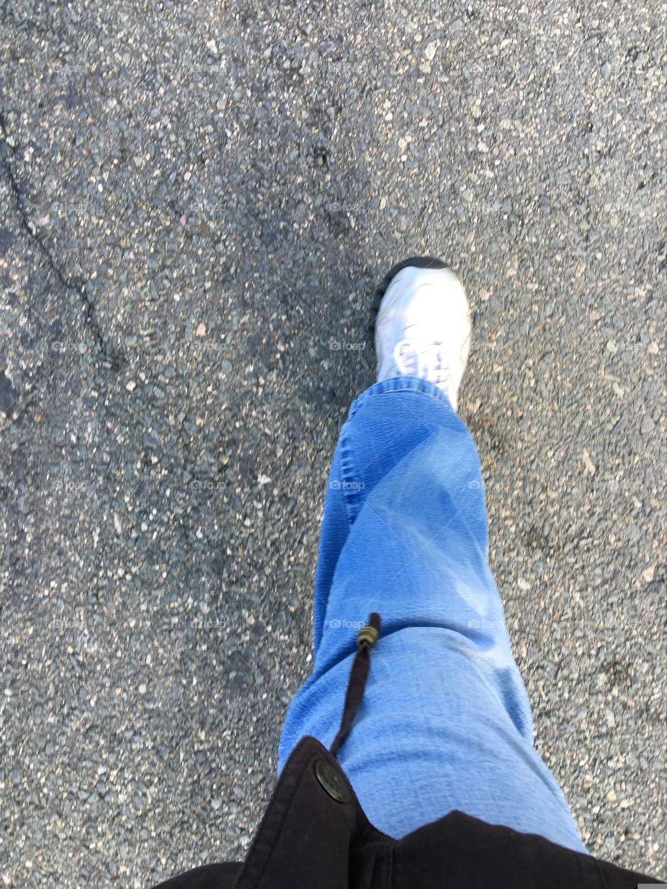 Weather has warmed up so now is the time to start walking for exercise. You just put one foot in front of the other. Time to break in my new sneakers.