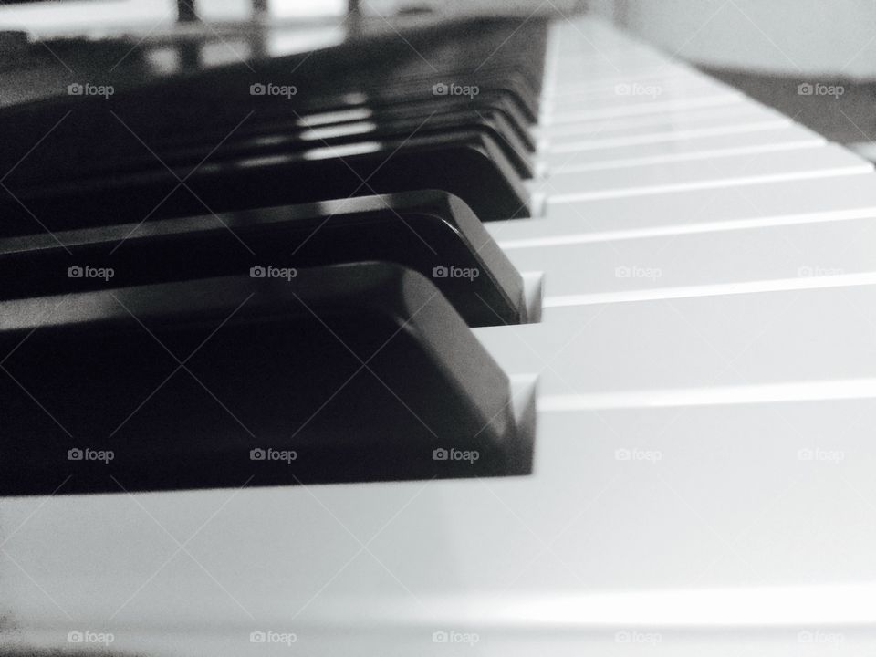 Piano keys