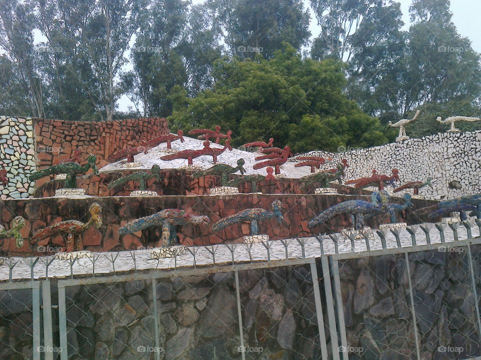 Rock Garden Chandigarh- A best tourist spot.