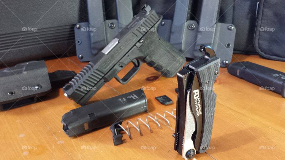 glock pistol tool and parts