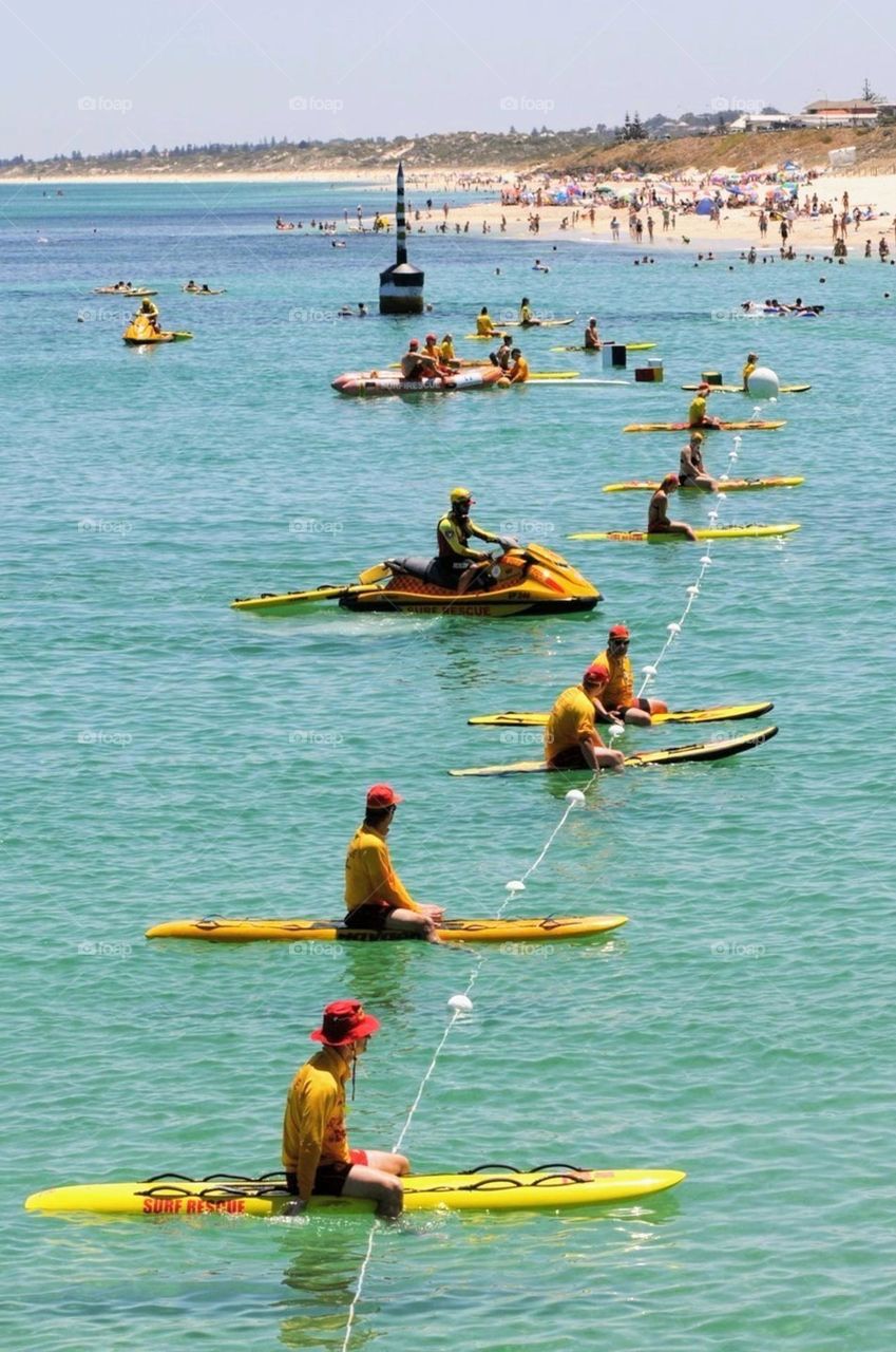 Surf lifesavers keeping our beaches safe!