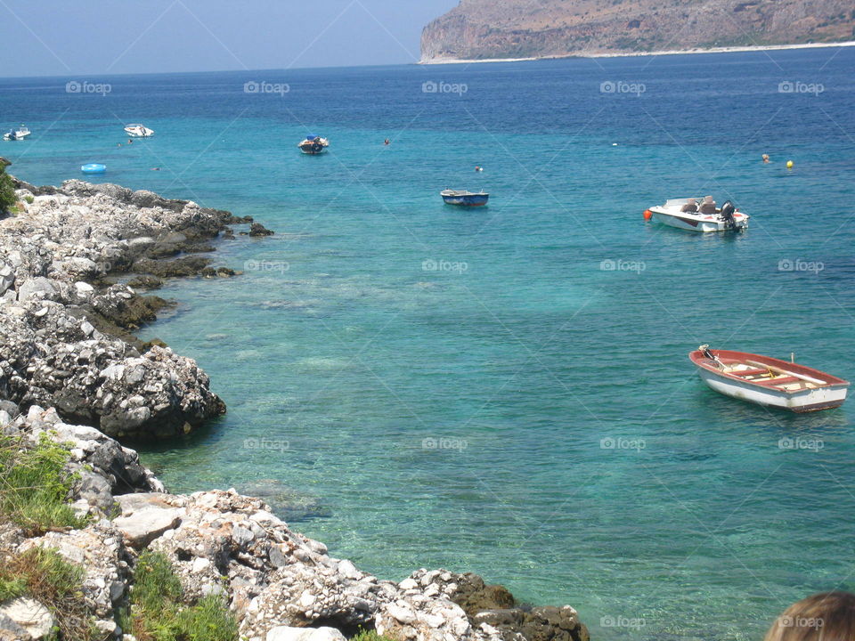 Seascape in Greece