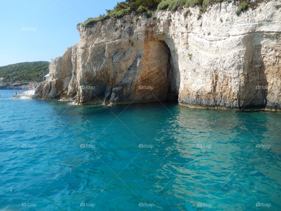 Zakynthos blue caves