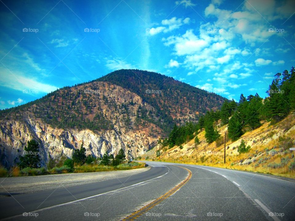 Road in Canada