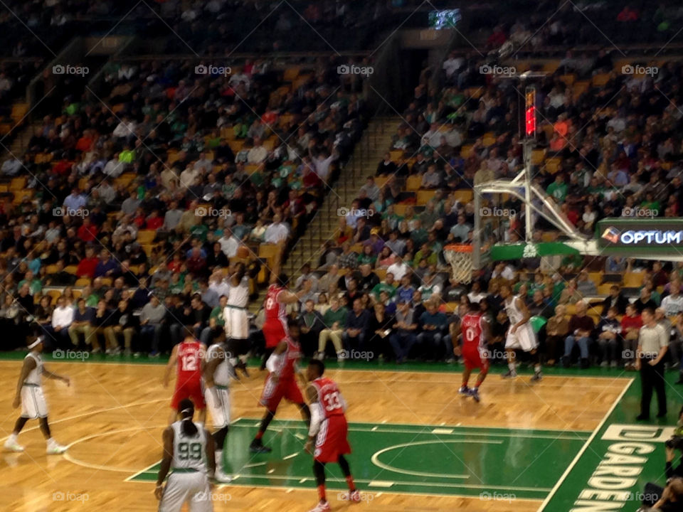 Boston Celtics game . 2015 