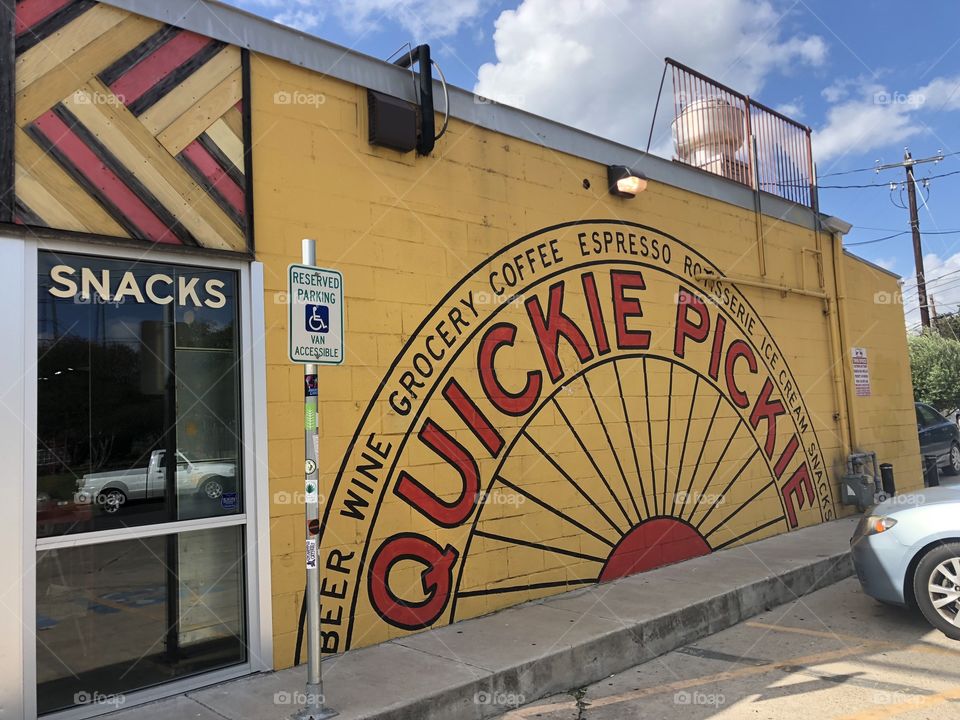 Quickie Pickie- Austin convenience store 