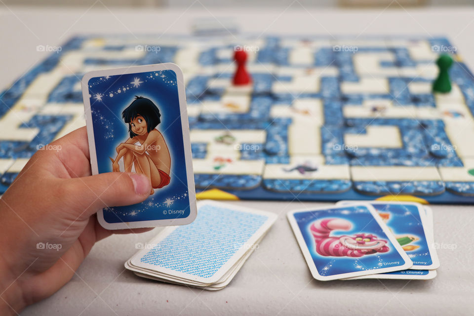 Child playing Labyrinth