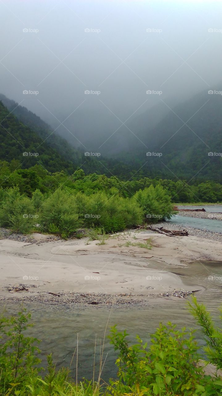 Beautiful scenery at Kamikochi