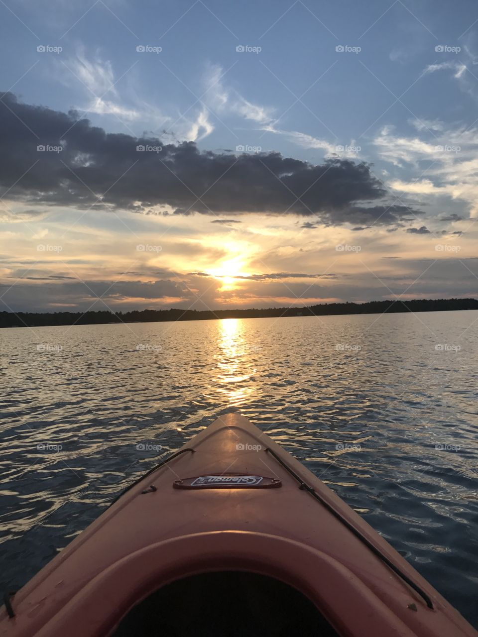 Water, Sunset, No Person, Ocean, Sea