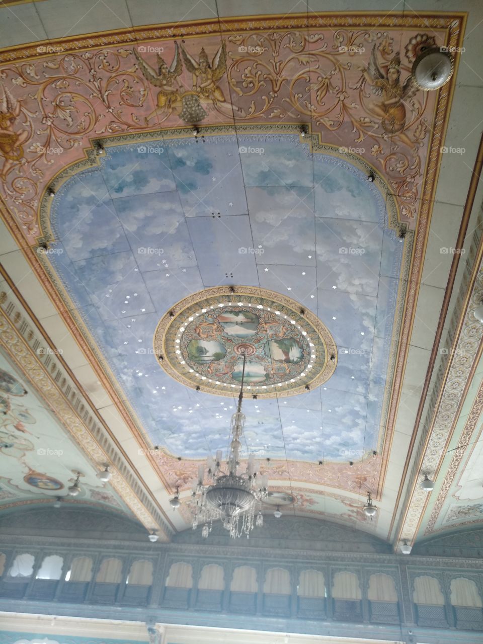 Ceiling Of Mysore Palace