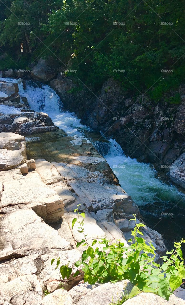 The Rocky Gorge, Swift River New Hampshire 