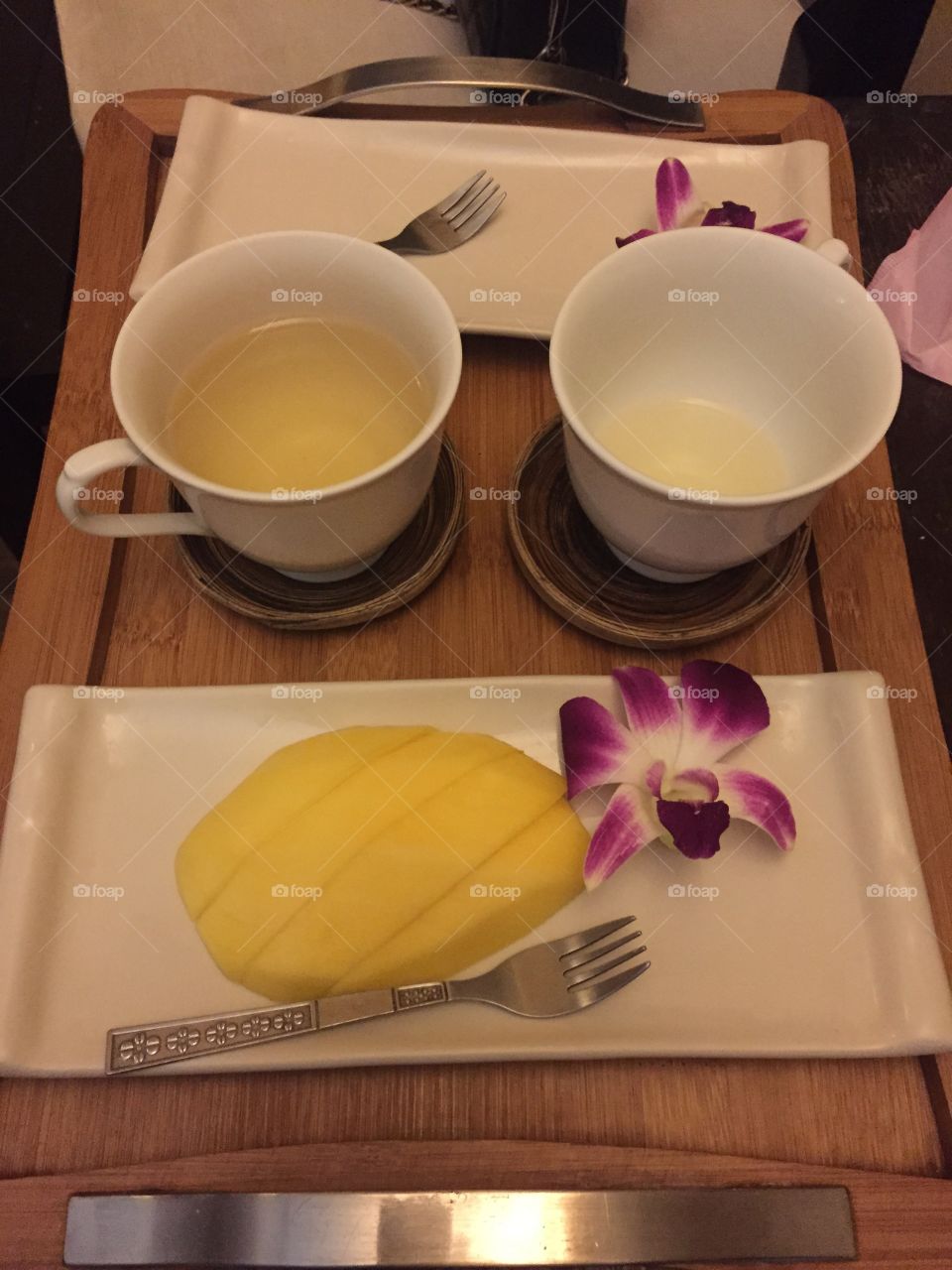 Pattaya Thailand - Relaxing Spa with Tea and Mango 