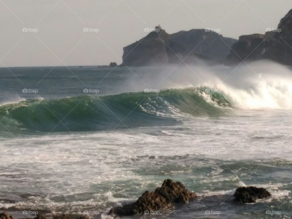 olas bravas en santandrr
