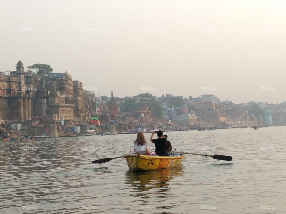 Boating on River Ganges