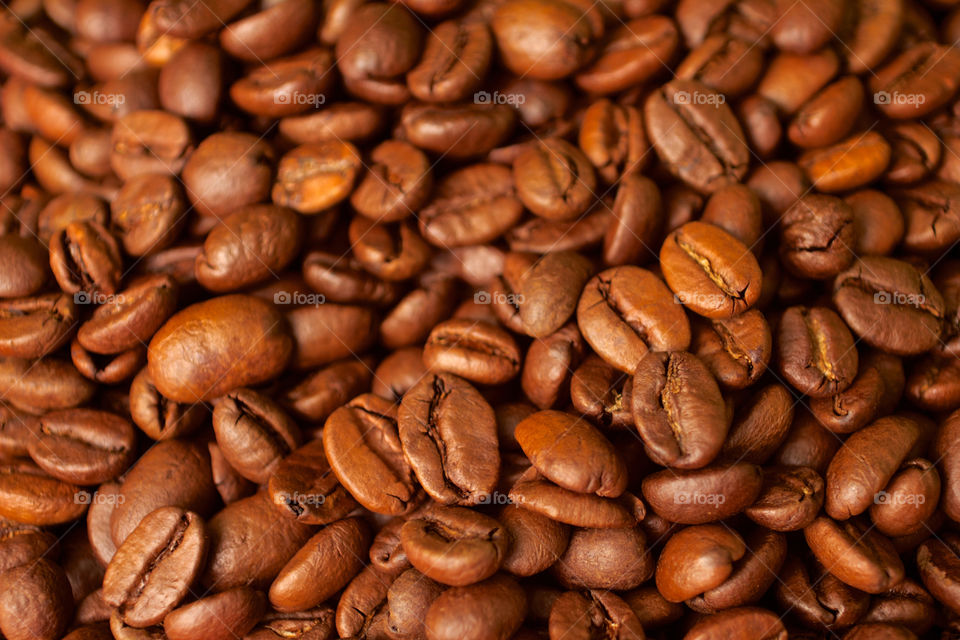 Whole coffee beans