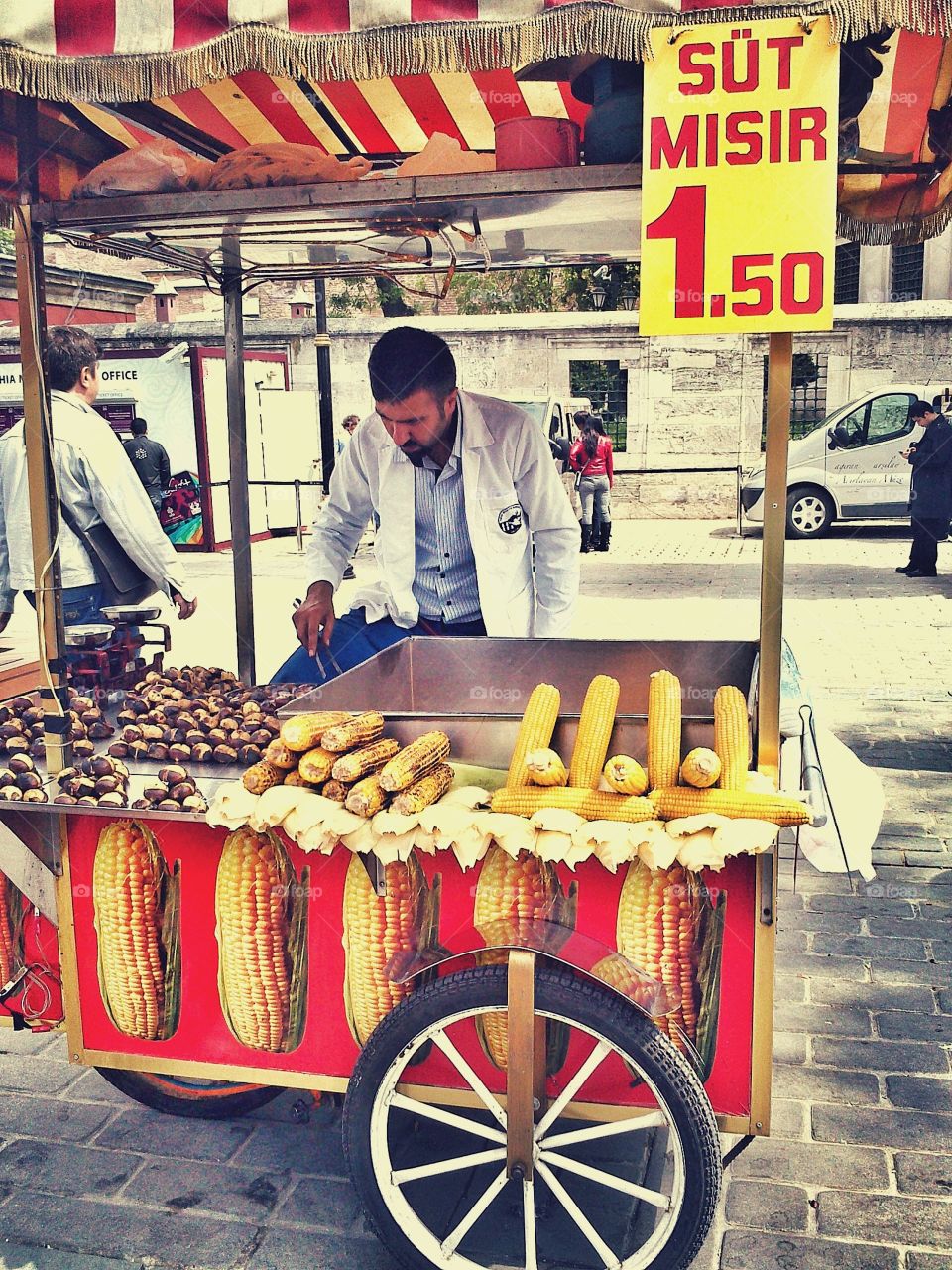 market in Istanbul, Turkey