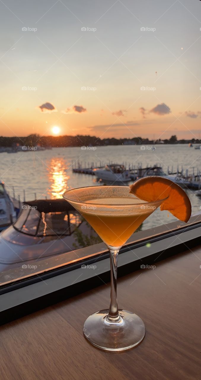 Martini Sunset