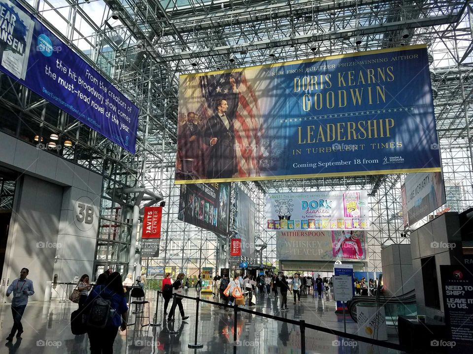 The Javits Center in New York City, during the annual Book Expo of America. Photo taken on June 1, 2018.