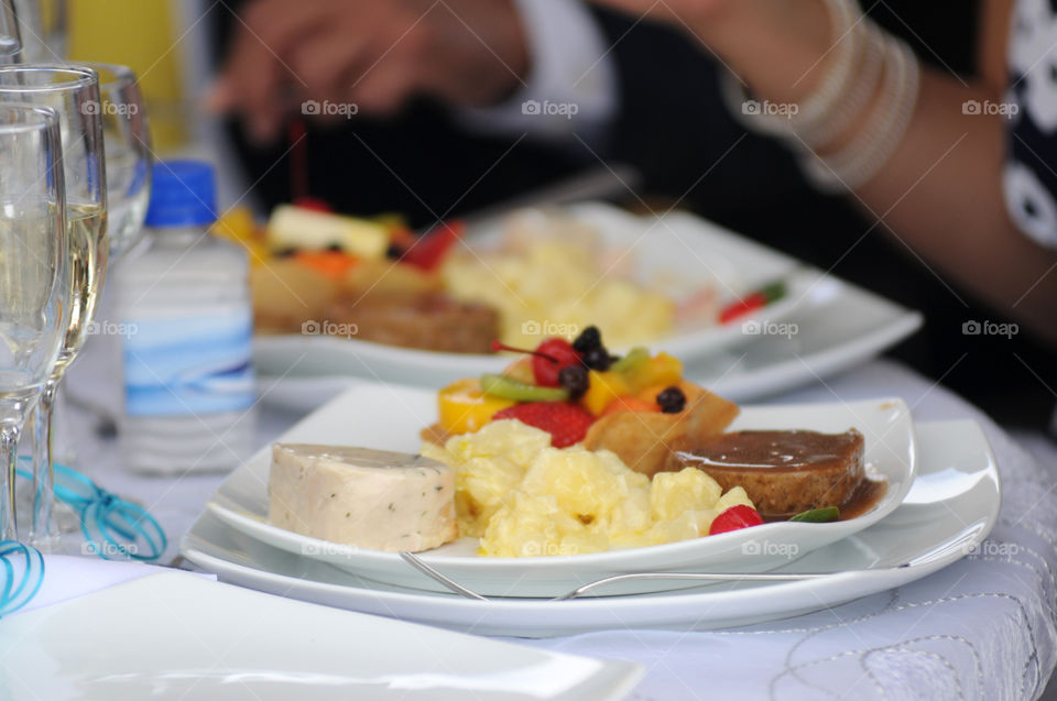 fruit desserts Dinner - event - Banquet