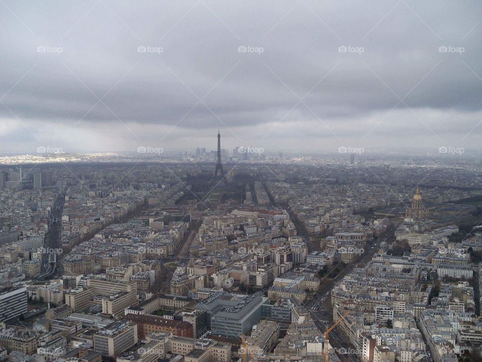 Paris from above is absolutely beautiful. 