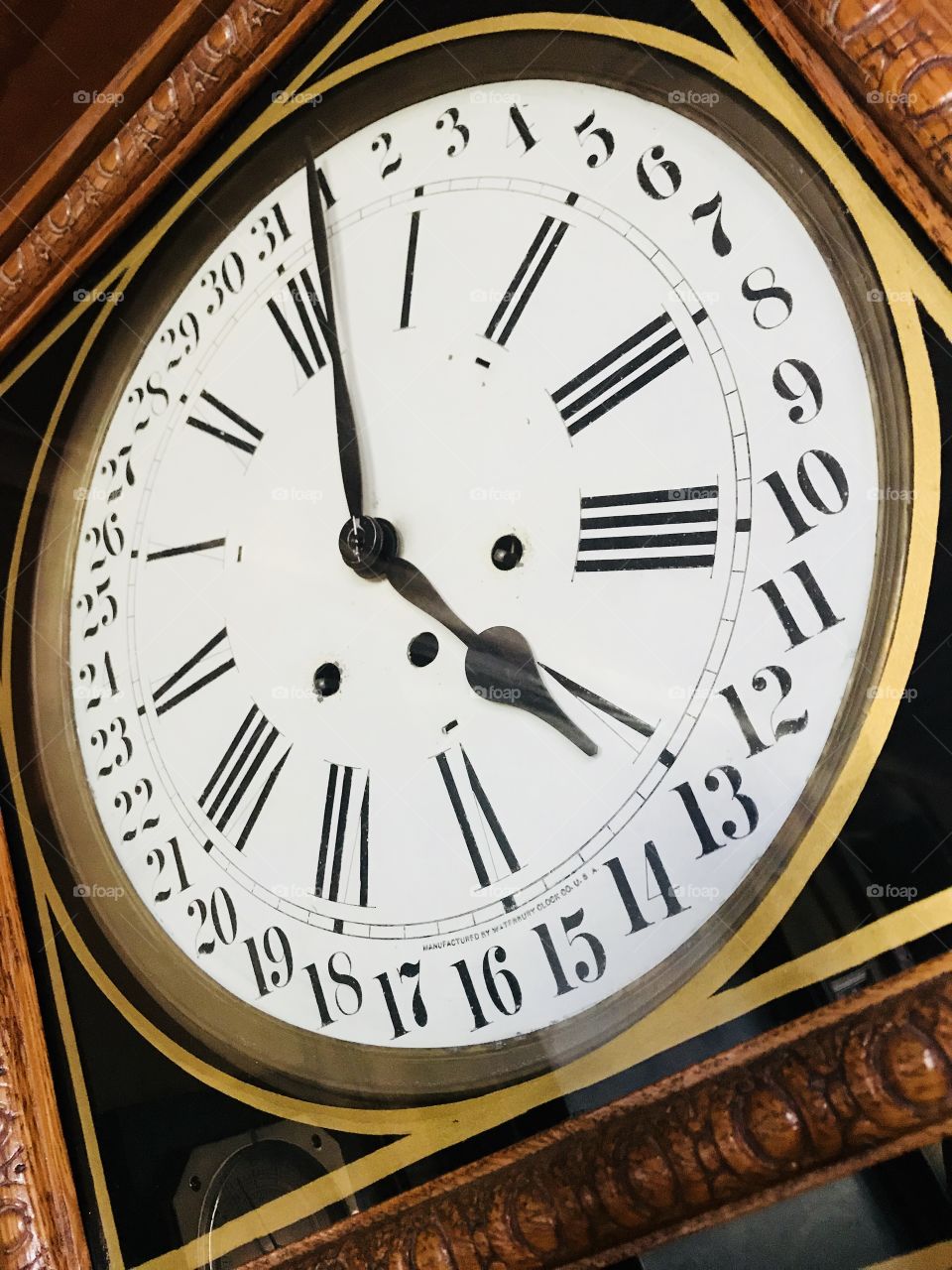 Antique clock—taken in Ludington, Michigan 