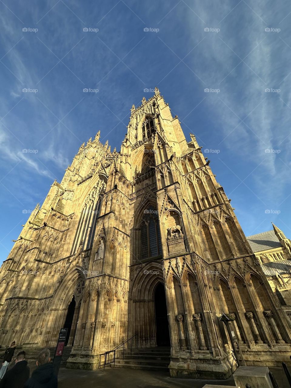 York Cathedral in Yorkshire England architectural building