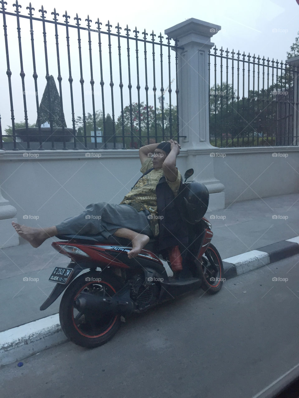 Motorcycle rest