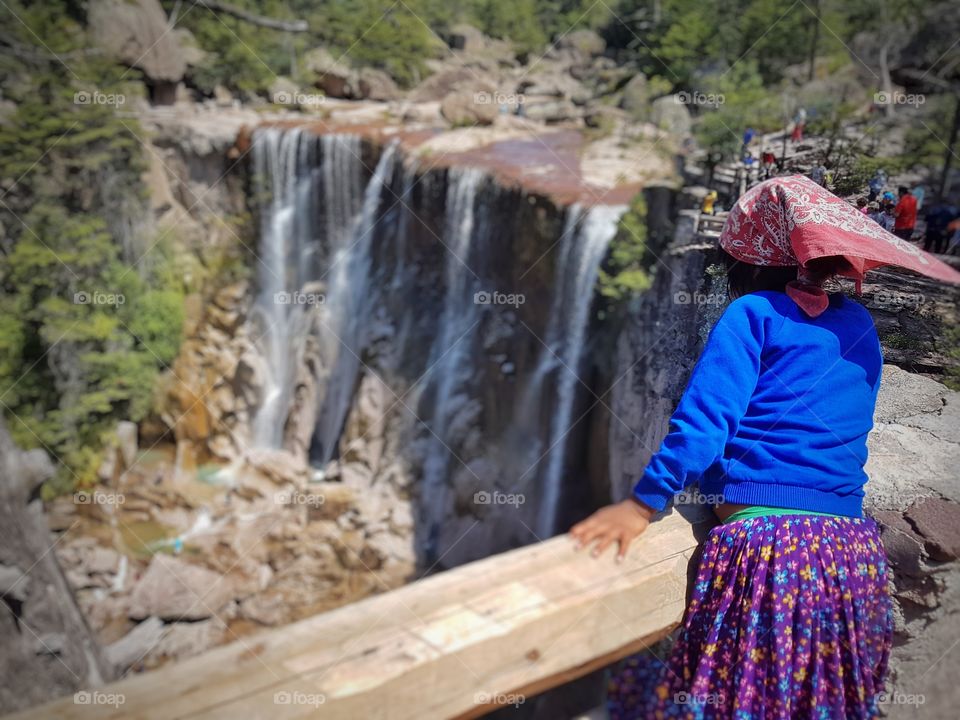 child of the waterfall