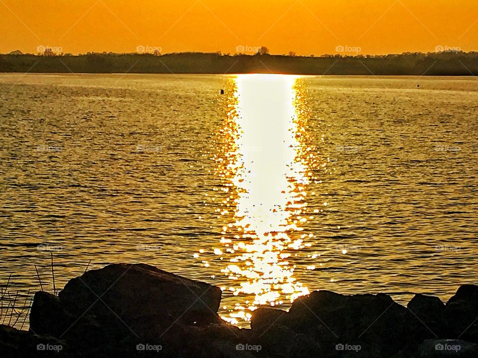 Sunset at Rutland Water
