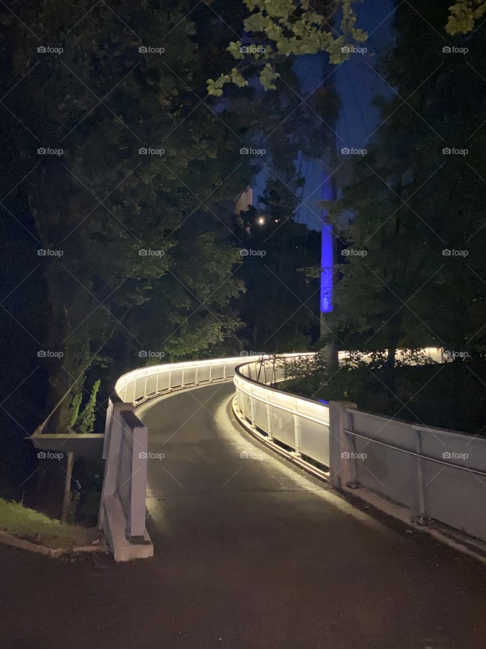 Bridge over akerselva in Oslo Norway 
