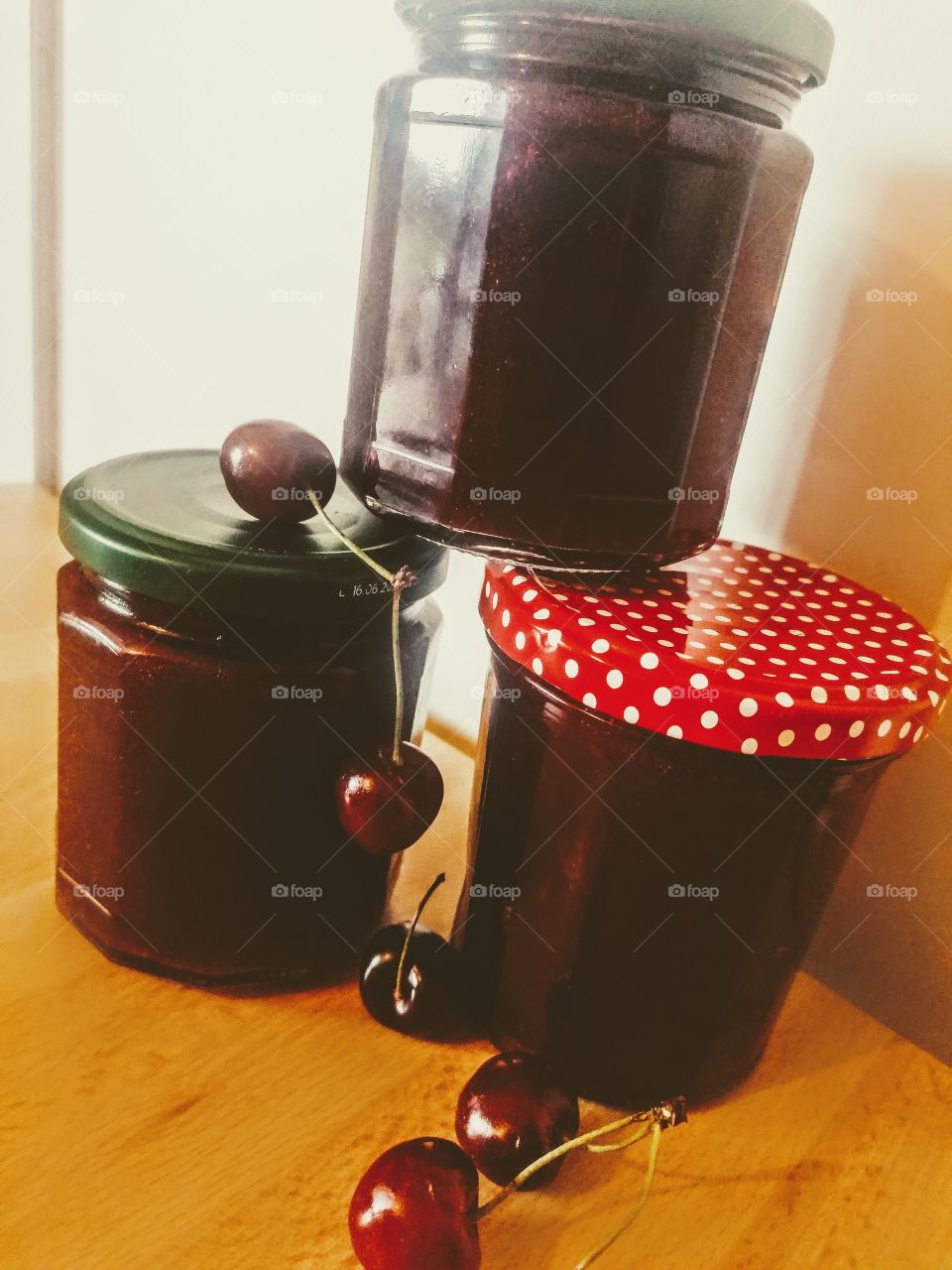 Confitures de cerises