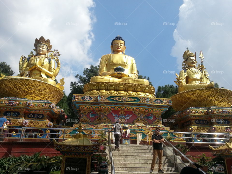 Temple, Travel, Sculpture, Religion, Buddha