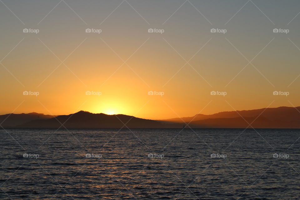 Sunset, Dawn, Water, Evening, Sun