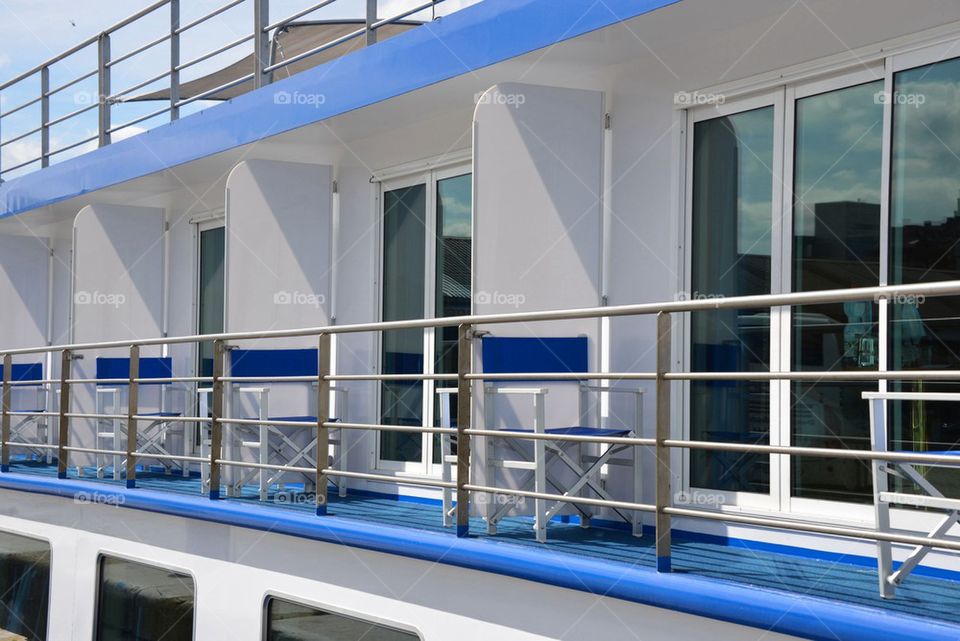 Detail of a riverboat