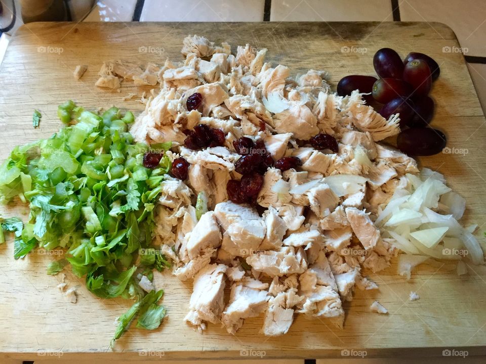 Chicken Salad Fixins