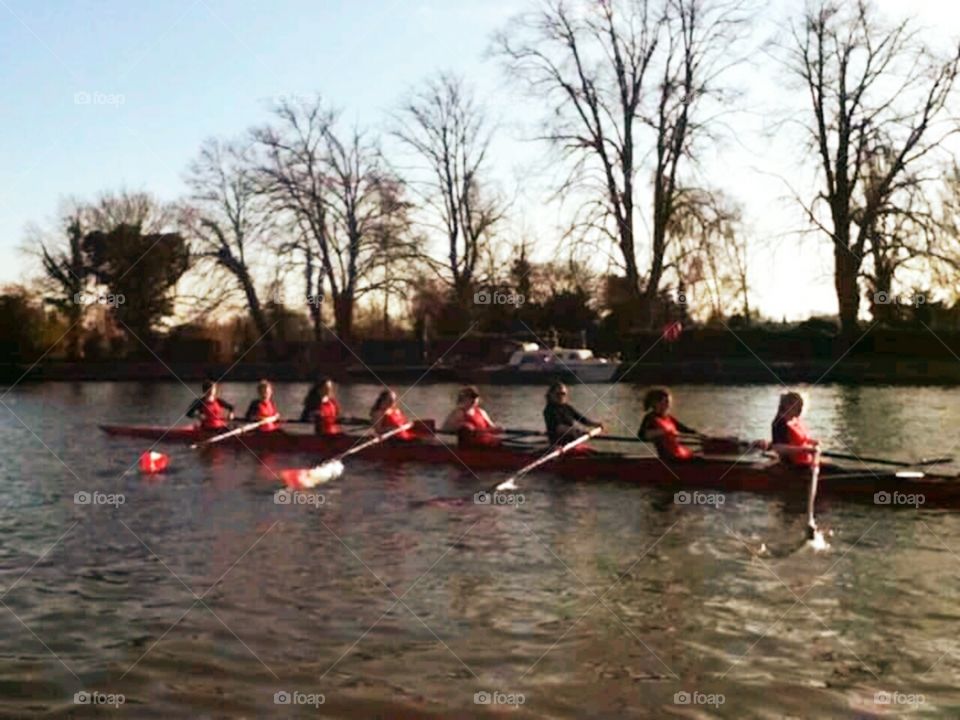 Boat race Oxford.UK